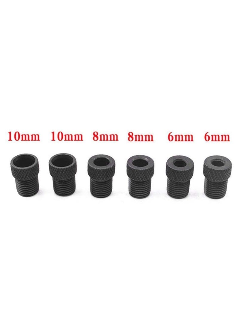 Generic 15 Degree Woodworking Angled Hole Fixture Kit, Comes with 6/8/10mm Drive Adapter for Woodworking Angled Drilling, Angle Woodworking Positioner Fixtures 14pcs  - Image 4
