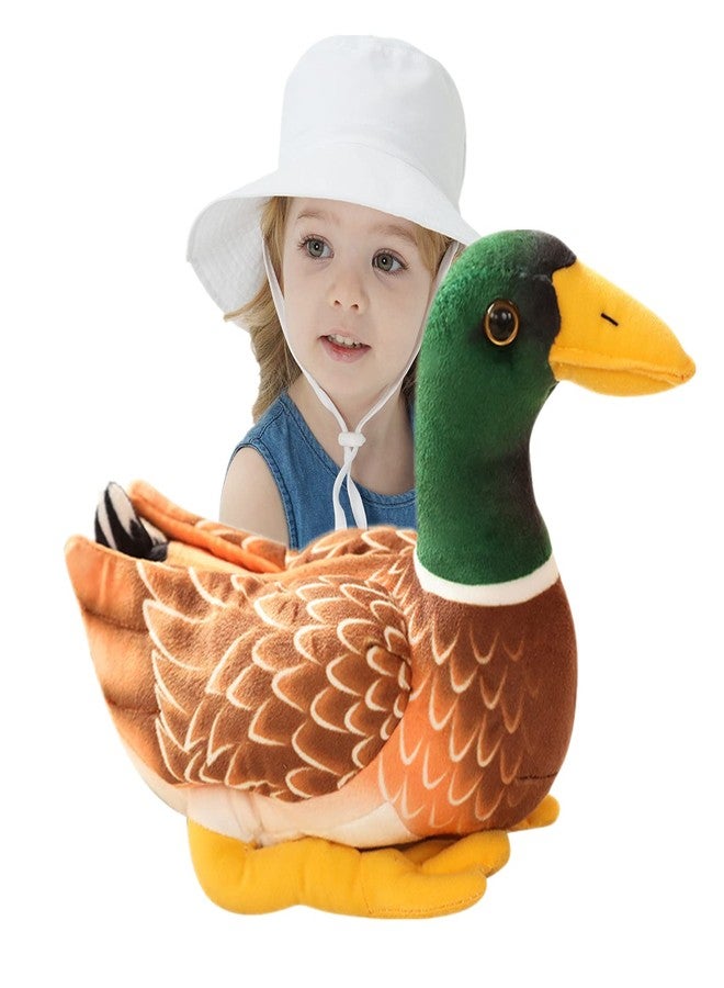 Tickles Lovely Duck Super Soft Stuffed Plush Toy for Kids Boys & Girls Birthday Gift (Size: 30 cm; Color: Green) - Image 2