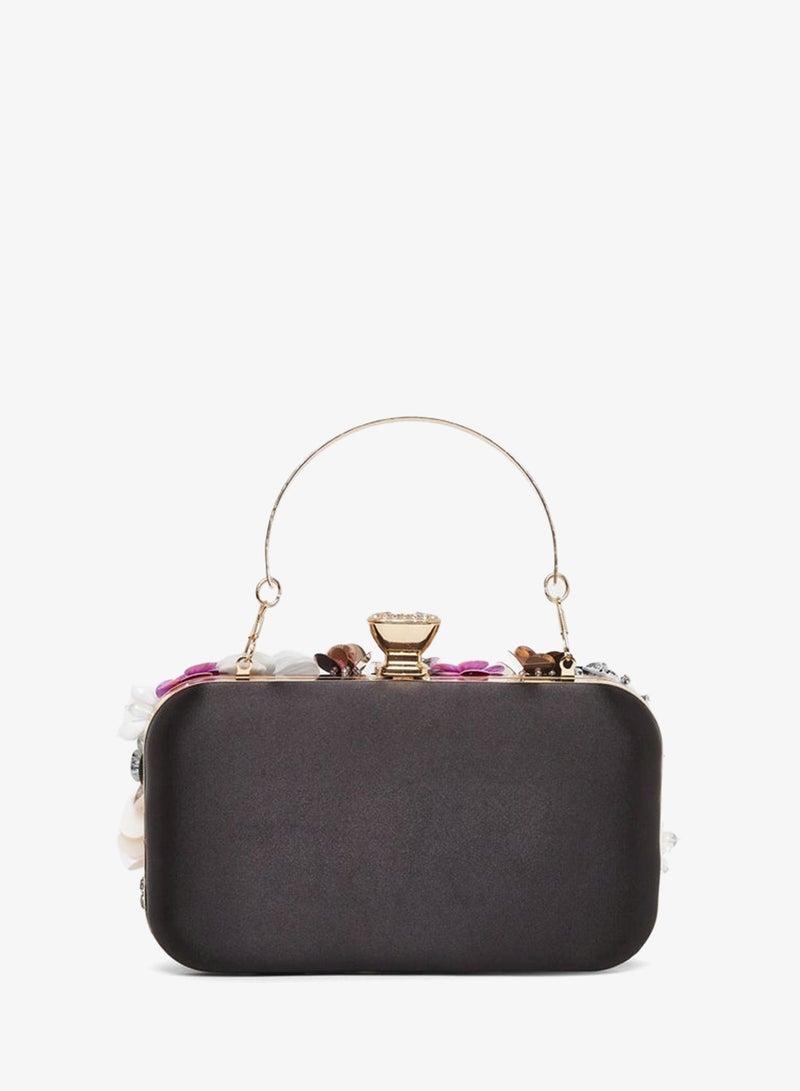 Styli Floral Embellished Clutch - Image 4