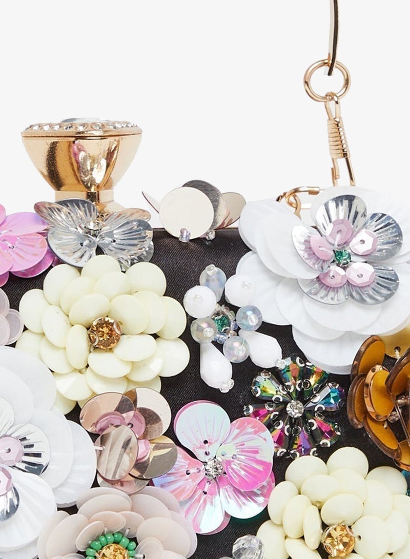 Styli Floral Embellished Clutch - Image 3