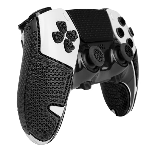 TALONGAMES Controller Grip Tapes Compatible with PS5 DualSense Edge, Ultra Version Anti Slip Tape, Sweat Absorbent, Skin kit, Compatible with PlayStation 5 Edge Grips, Buttons, Trigge, D-pad Black - Image 1