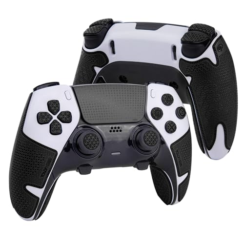 TALONGAMES Controller Grip Tapes Compatible with PS5 DualSense Edge, Ultra Version Anti Slip Tape, Sweat Absorbent, Skin kit, Compatible with PlayStation 5 Edge Grips, Buttons, Trigge, D-pad Black - Image 2