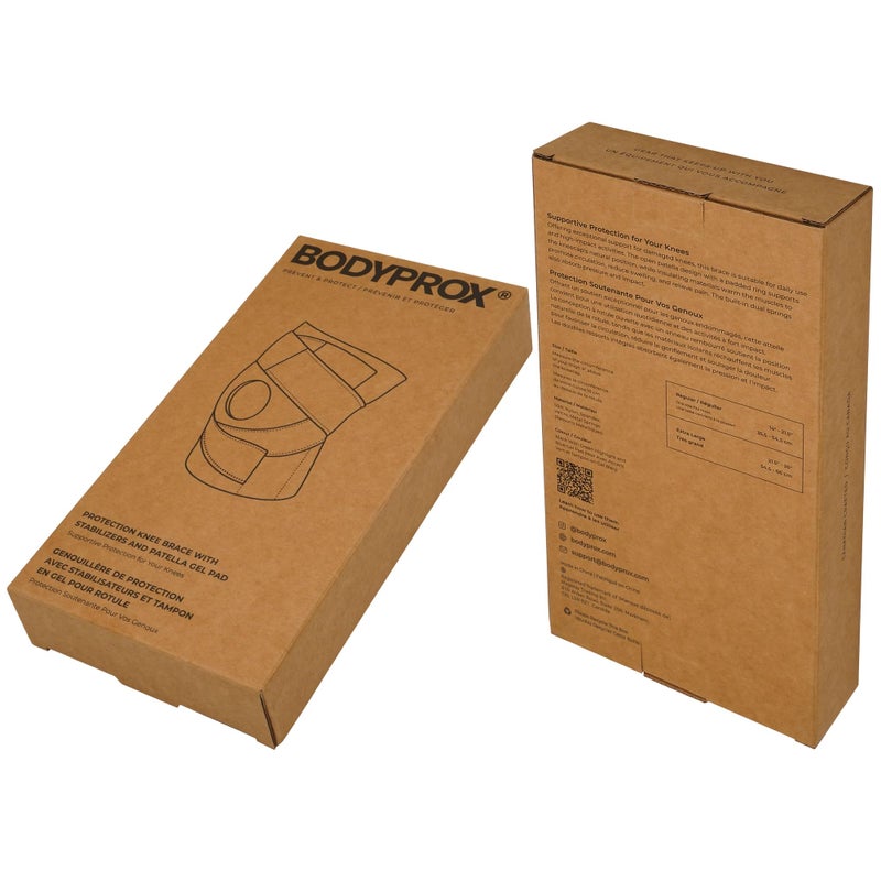 Bodyprox Knee Brace with Side Stabilizers & Patella Gel Pads for Knee Support - Image 5