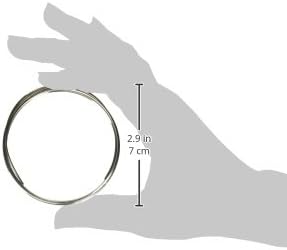 Beadalon سلك ستانلس ستيل مربع لامع 18 قياس من بيدالون 180S218 لصنع المجوهرات 175م - Image 2