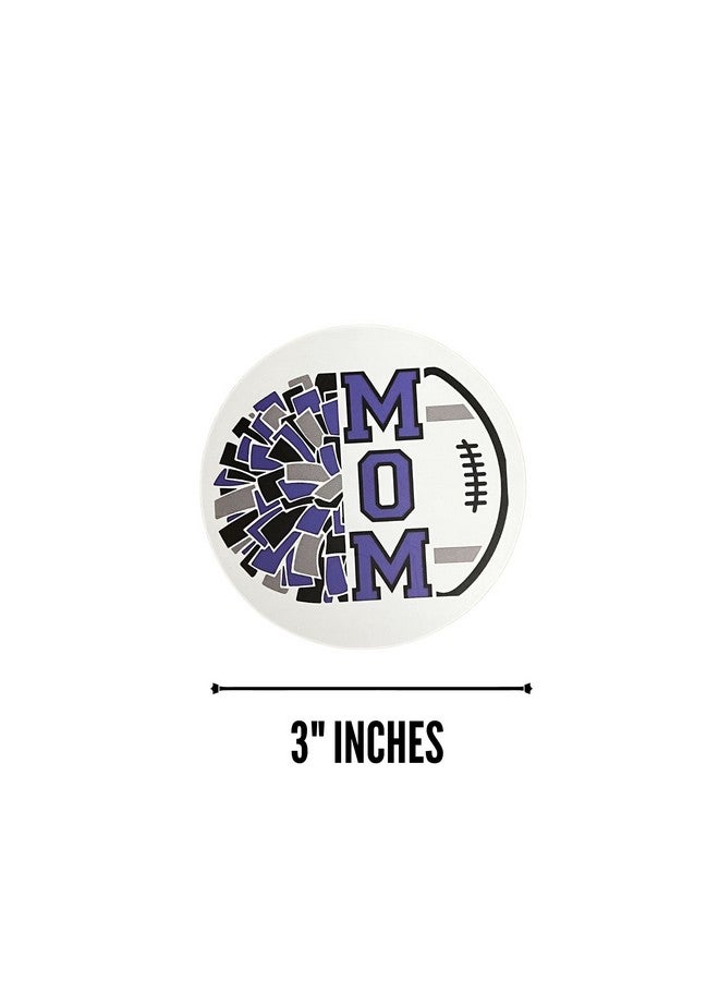 Lashicorn Freshie Sports Cardstock Cutouts Rounds 3” Inch For Freshies Random Mix ; 12 Pk ; For Scented Aroma Beads Bake With Mold For Car Freshie Designs Softball Baseball Football Pom And Cheer Fishing - Image 3