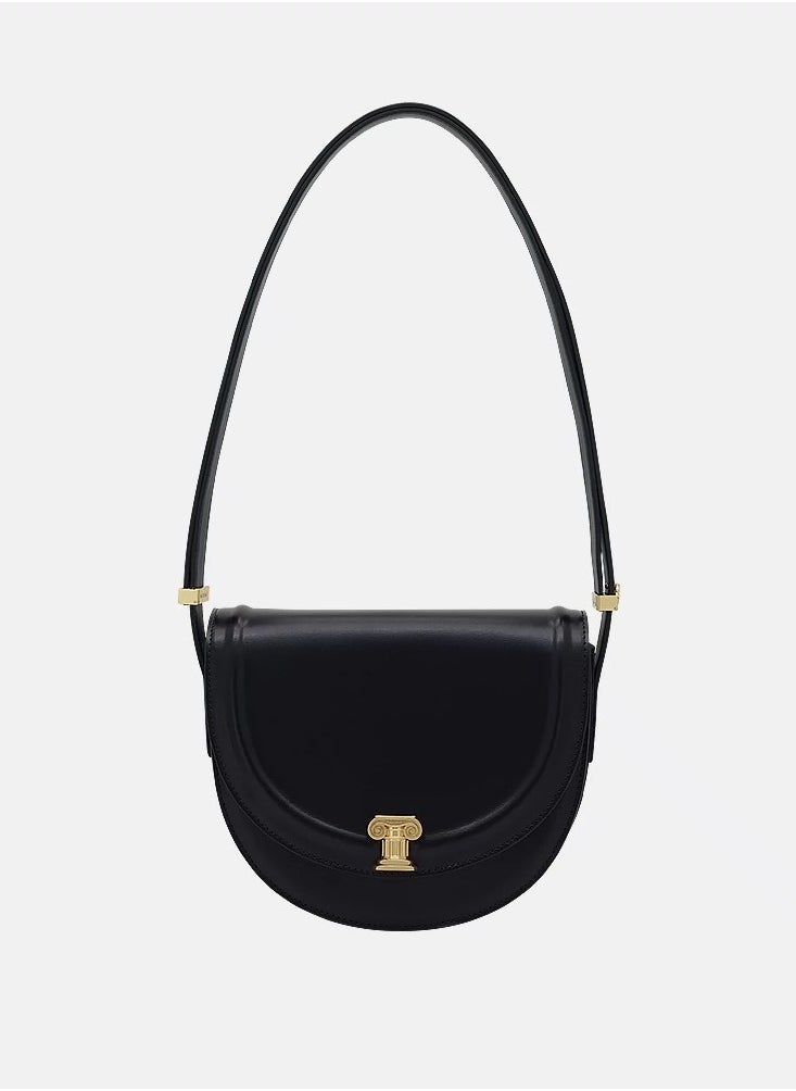 AC - A.Cloud Sunset Saddle Bag Vintage Roman Column Shoulder Bag Modern Underarm Handbag - Image 1