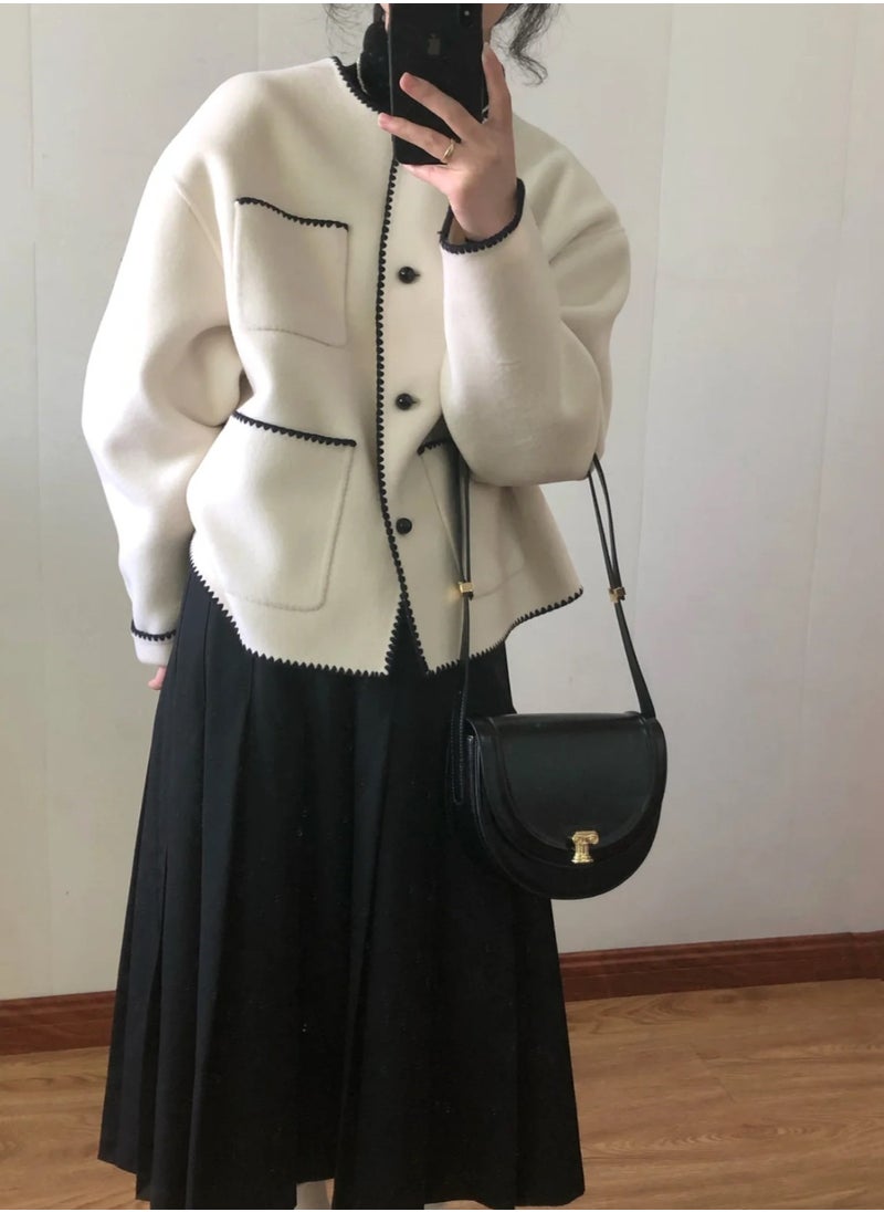 AC - A.Cloud Sunset Saddle Bag Vintage Roman Column Shoulder Bag Modern Underarm Handbag - Image 1