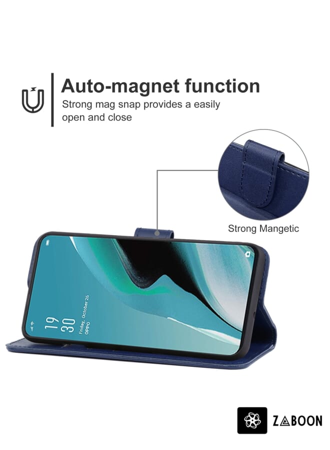 Zaboon Leather  Protective Case Cover For OPPO Reno2 F - Image 4