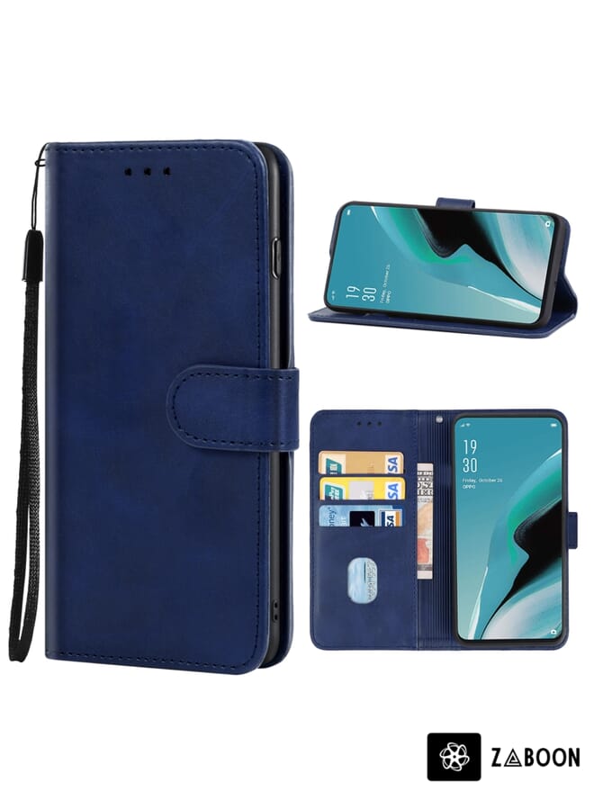 Zaboon Leather  Protective Case Cover For OPPO Reno2 F - Image 1