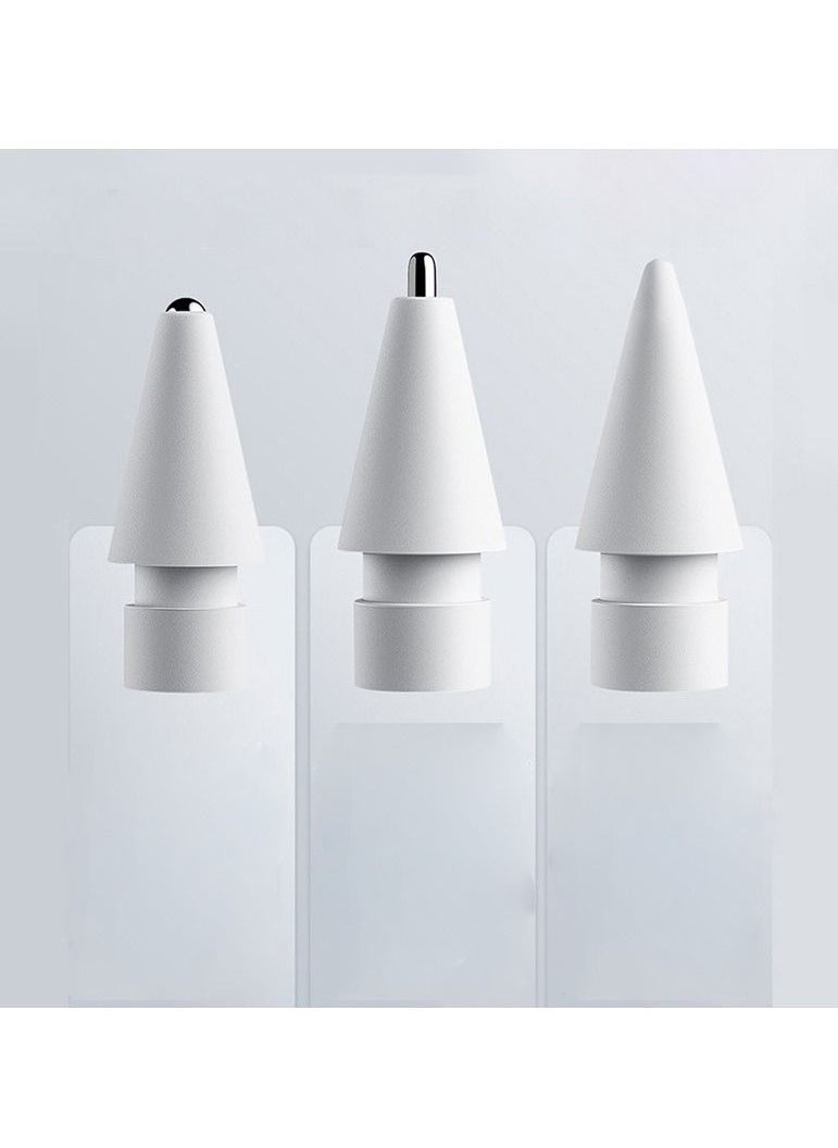 Generic - Nibs for Apple Pencil with 3-Piece Pen Tips No Wear Out Fine Point Precise Control for 1st Gen and 2nd Generation - Image 1