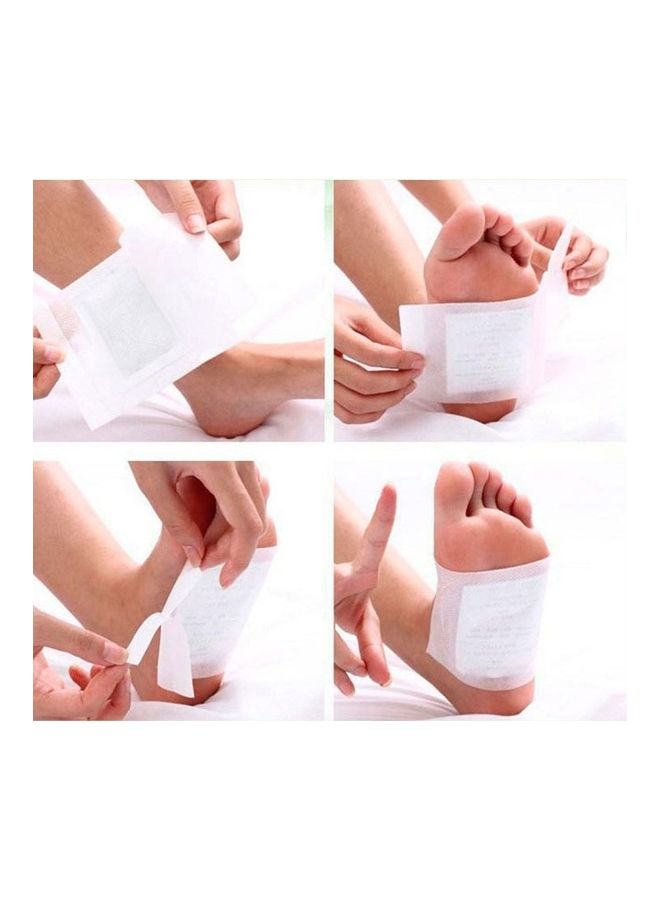 كينوكي ضمادات تنظيف القدمين وإزالة السموم من الجسم، 30 قطعة - Image 3