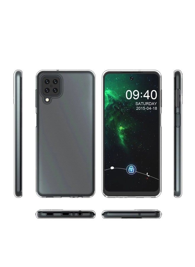 Raxoom Protective Case Cover for Samsung Galaxy A12 Clear