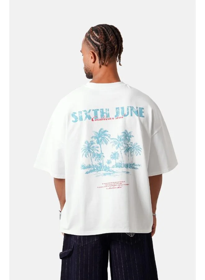 Sixth June Caribbean Soul Boxy Ss Tshirt