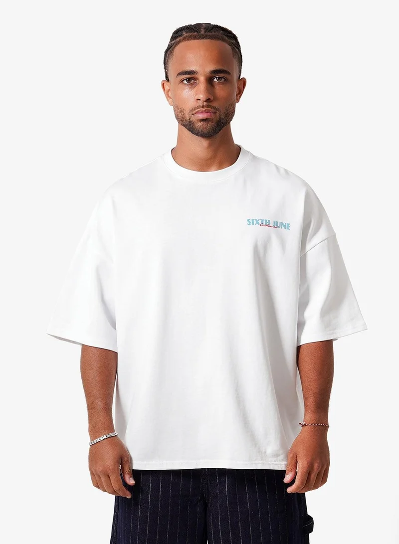 Sixth June Caribbean Soul Boxy Ss Tshirt