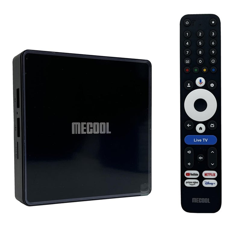 SOLARAE Android 14 TV Box for 4K HDR Streaming, Amlogic S905X5M Smart TV Box with 2GB RAM 32GB ROM, WiFi 6, Bluetooth 5.2, AV1 VP9 H.265, Ethernet 100M, USB 2.0 - Android 14 TV Box - Image 1