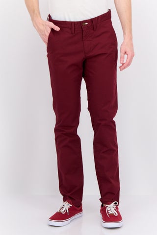 Men Slim Fit Solid Chino Pants, Maroon - pzsku/Z193D6C24A47E1E2041ECZ/45/1747054015/adcf92b5-a26b-433e-be3c-61edbf258b41
