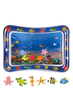 Y&D SYOSI Inflatable Tummy Time Water Mat Baby Sensory Toys Play for Early Development Playmat 0-12 Months Activity  - Image 1