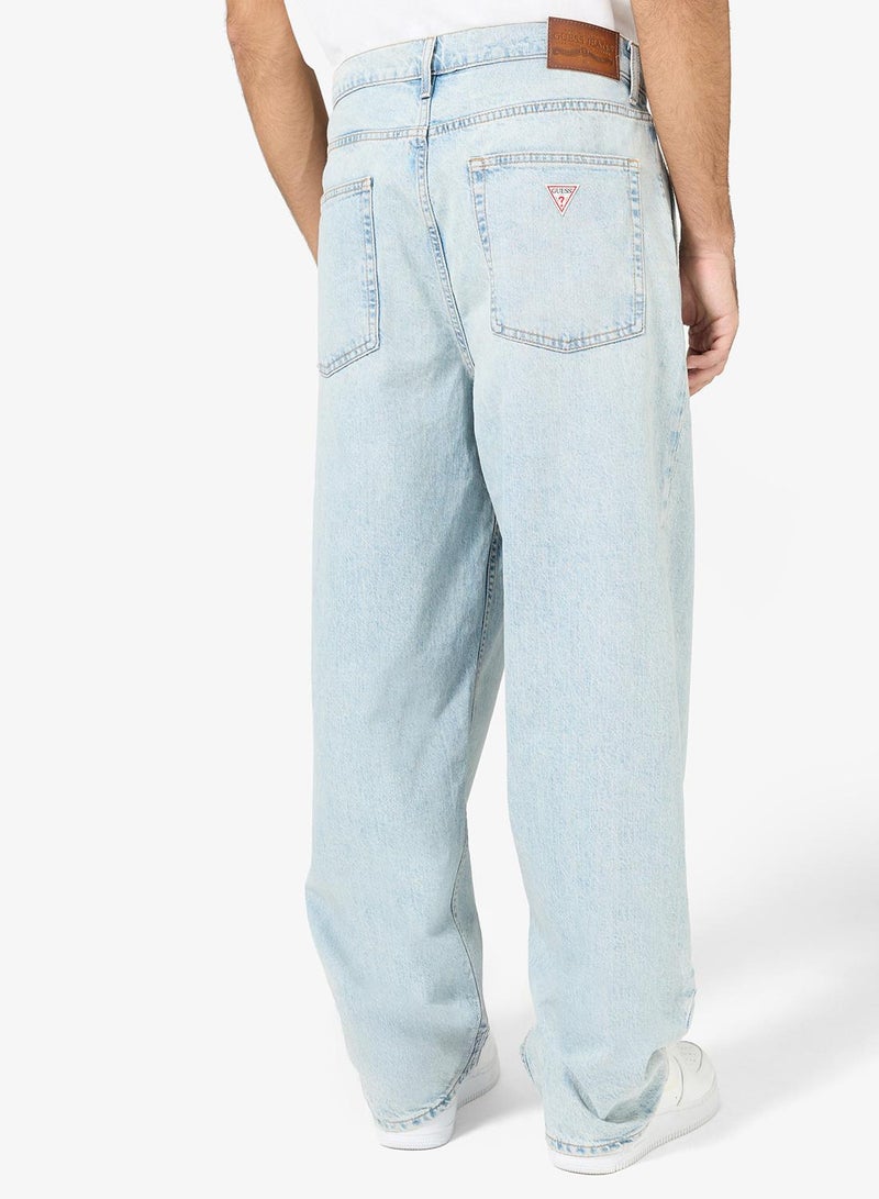 جس جينز فضفاض كاجوال - Image 3