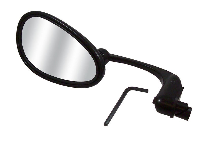 CIPA 11132 Replacement Quick Bar End Mounting ATV Mirror (Black) - Fits both Left Hand and Right Hand Sides - Image 2