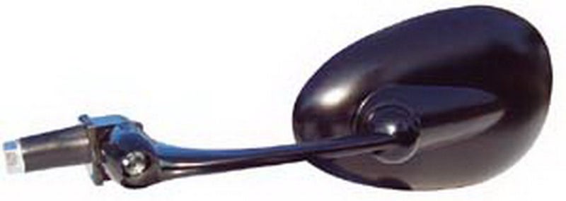 CIPA 11132 Replacement Quick Bar End Mounting ATV Mirror (Black) - Fits both Left Hand and Right Hand Sides - Image 1