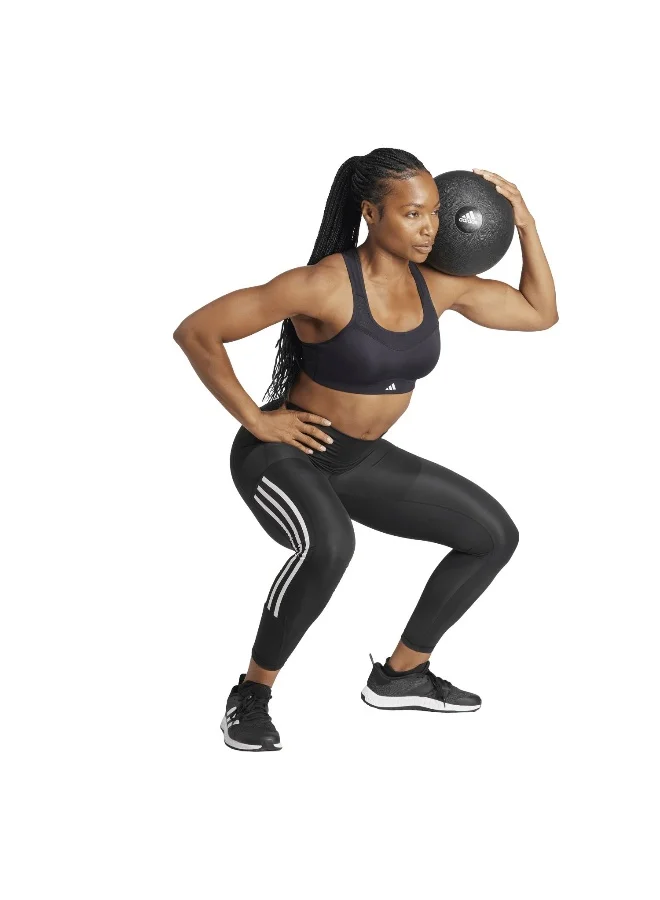 Adidas Tlrdim Hs Bra Black Training Bra 2XSB
