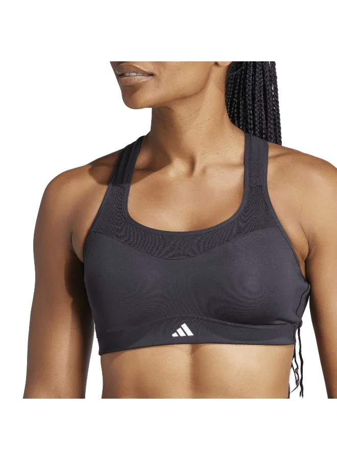 Adidas Tlrdim Hs Bra Black Training Bra 2XSB