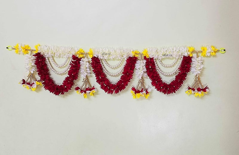 Afarza Toran for Main Door Latest Home Decoration Entrance Hanging Handmade Bandarwal Gift Item Multicolor 39 Inch - Image 2