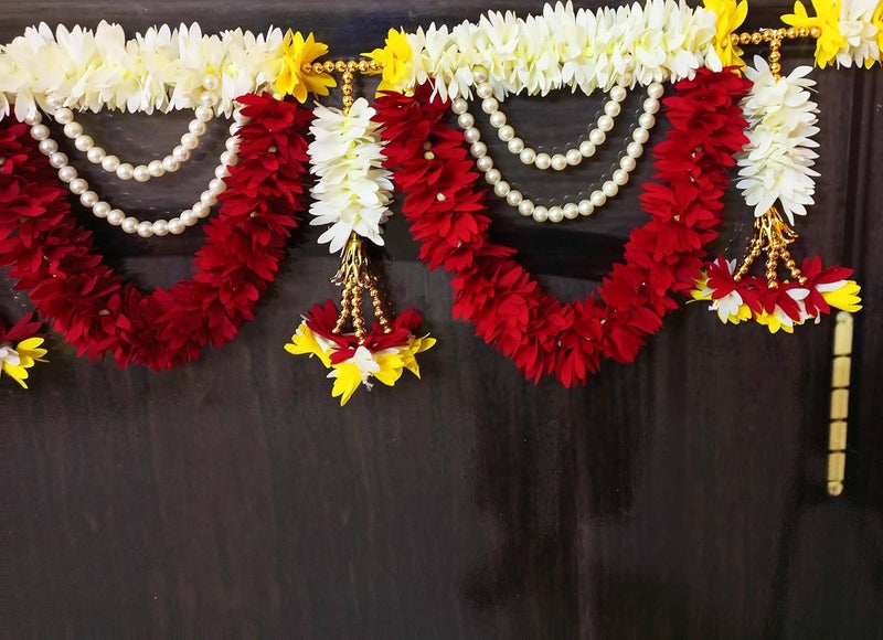 Afarza Toran for Main Door Latest Home Decoration Entrance Hanging Handmade Bandarwal Gift Item Multicolor 39 Inch - Image 3