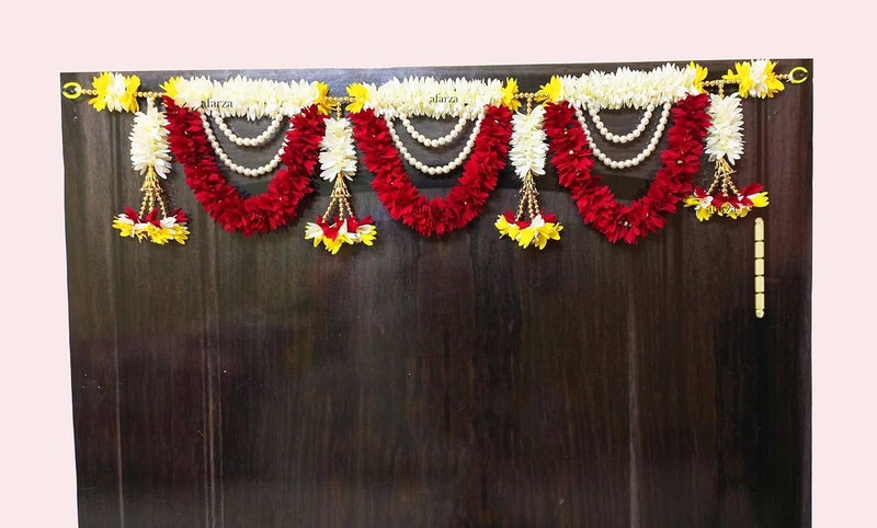 Afarza Toran for Main Door Latest Home Decoration Entrance Hanging Handmade Bandarwal Gift Item Multicolor 39 Inch - Image 1