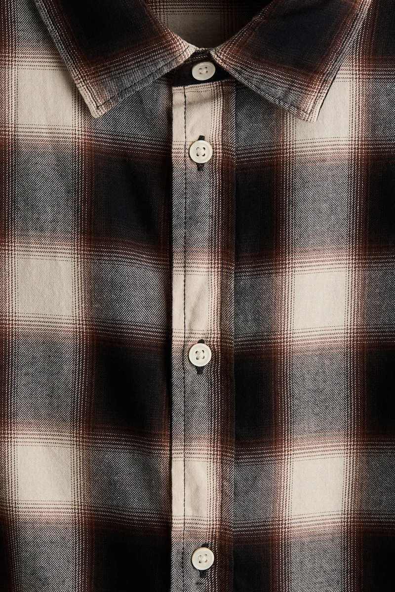 H&M Loose Fit Flannel shirt