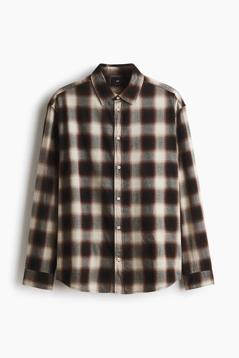 H&M Loose Fit Flannel shirt