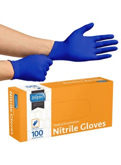 Inspire Nitrile Gloves | THE ORIGINAL Quality Stretch Nitrile Exam Cobalt Blue | Disposable Safety Gloves | 4.5 Gloves - pzsku/Z193DACBD216955DDBB80Z/45/_/1740118114/5c3f46ad-c3ce-4c21-a6f9-ed1be9402efa