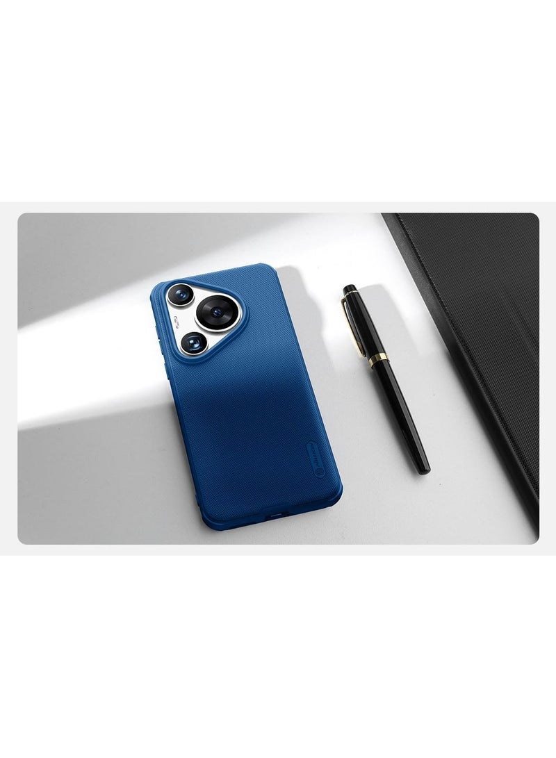 Nillkin Case for Huawei Pura 70 Pro Huawei Pura 70 Pro Plus (2024), NILLKIN Super Matte Frosted Shield PC Hard Cover (Blue) - Image 3