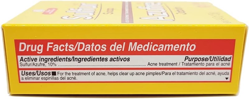 Grisi Sulfur Soap for Acne Treatment - 6 Pack with Antiseptic Properties - Image 5