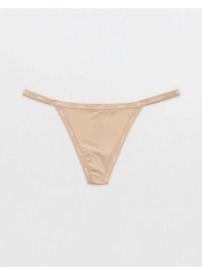 آري من امريكان ايجل سراويل داخلية Aerie Float Microfiber String Thong