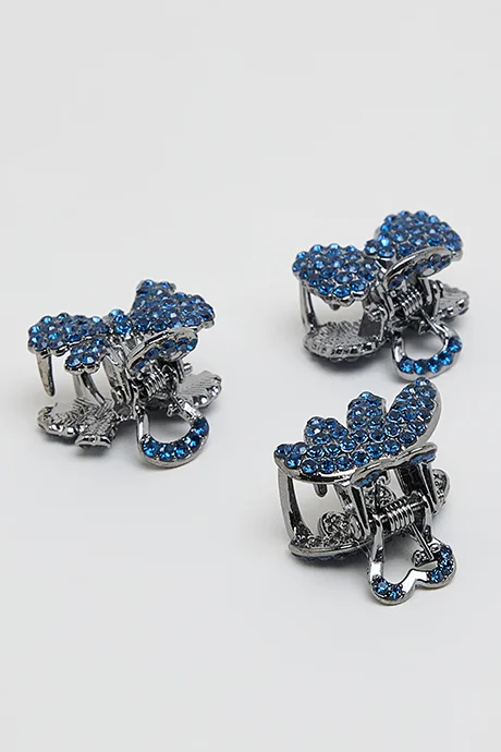 أر أند بي 3 Piece Embellished Claw Clips