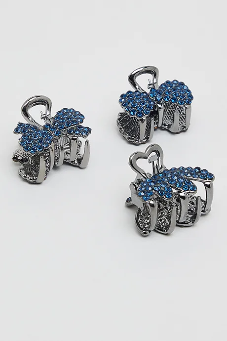أر أند بي 3 Piece Embellished Claw Clips