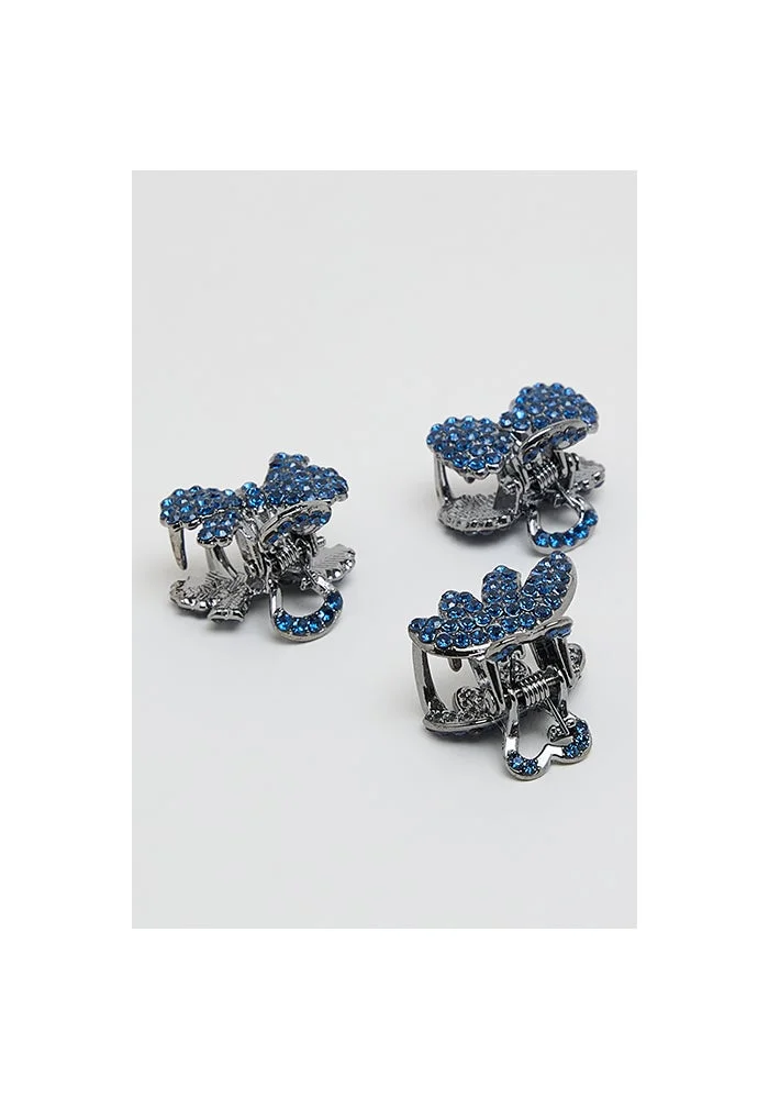 R&b  3 Piece Embellished Claw Clips for Women | Best Price UAE