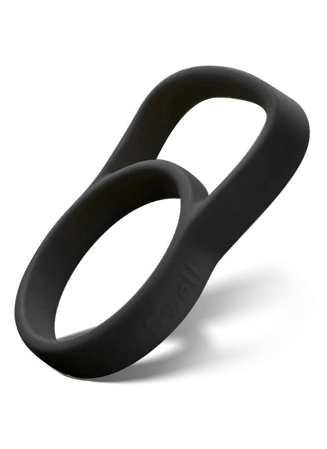 S'well - S'well Traveler Handle, Fits All Traveler Sizes, Onyx, Comfortable Carrying On The Go, Flexible Silicone Grip, BPA Free - Image 1