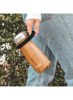 S'well S'well Traveler Handle, Fits All Traveler Sizes, Onyx, Comfortable Carrying On The Go, Flexible Silicone Grip, BPA Free  - Image 2