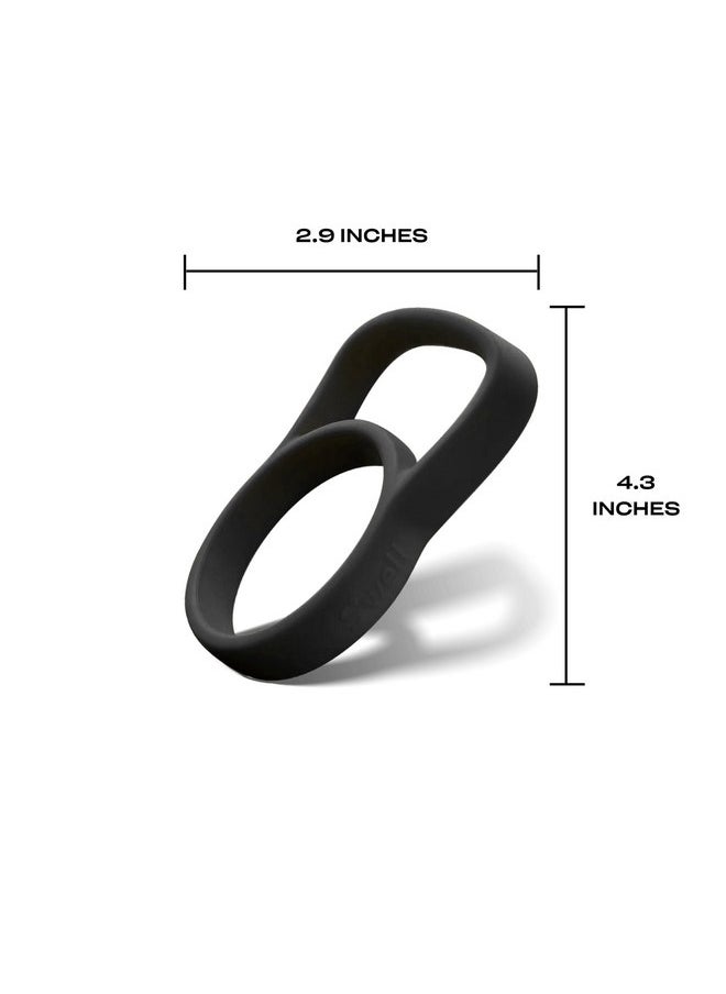 S'well - S'well Traveler Handle, Fits All Traveler Sizes, Onyx, Comfortable Carrying On The Go, Flexible Silicone Grip, BPA Free - Image 1
