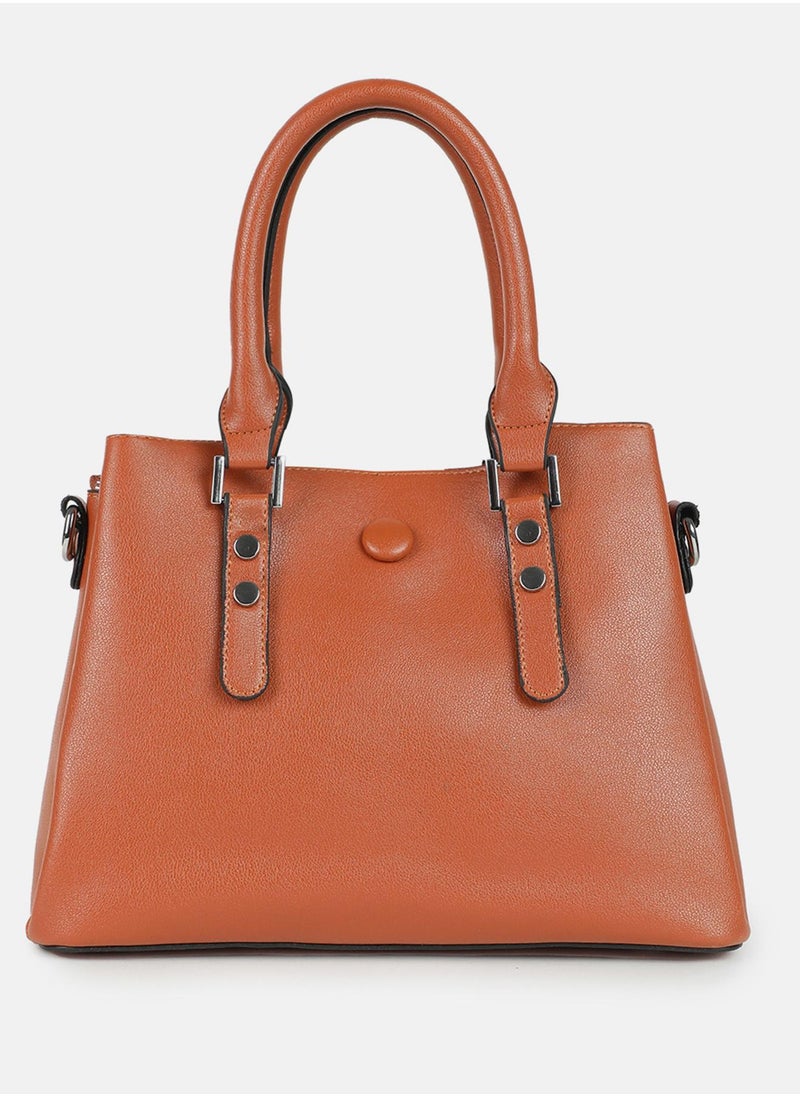 Haute Sauce Classic Brown Tote Bag  - Image 2