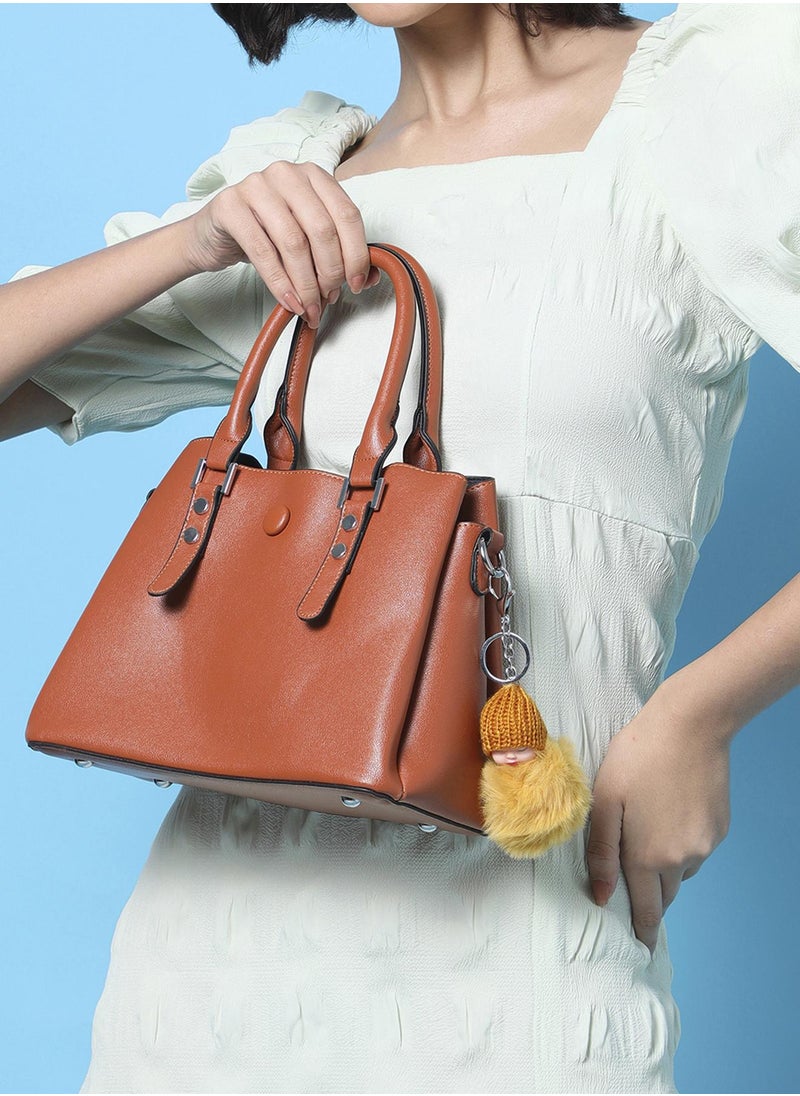 Haute Sauce Classic Brown Tote Bag  - Image 5