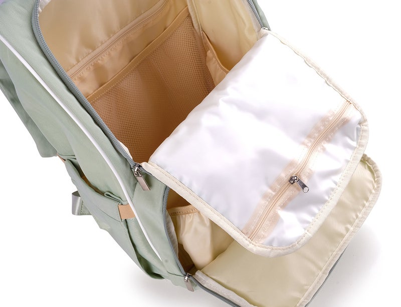 Baby Diaper Bag for Nursing Functional Big Baby Diaper Travel Bag Mummy Bag - Image 4