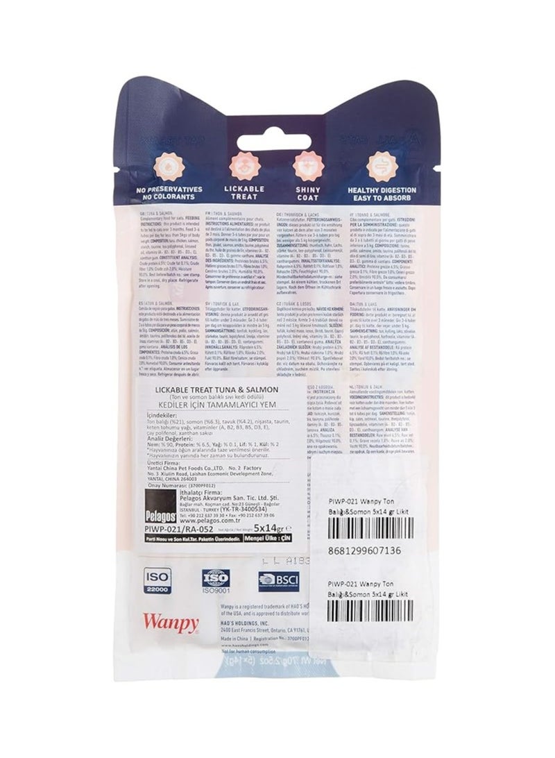 Wanpy Creamy lickable treats - tuna&salmon - Image 2