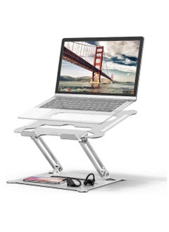 Foldable Laptop Holder with Heat-Vent, Ergonomic Portable Aluminum Laptop Stand for Desk - pzsku/Z193E54CFEA95847F2897Z/45/_/1645896724/66c69a80-7cf0-4d7d-91f5-6f6bdc990082