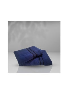 Silk bord towel 100% cotton from Hammam home color navy - pzsku/Z193E6070F0D0256F2F94Z/45/_/1724674569/2e8bb61f-8fdf-4938-8d52-650e2f952c35