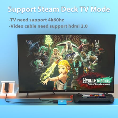 pdobq Switch 2 Dock, Switch Docking Station for Nintendo Switch1 Dock, Portable Switch2 TV Adapter Support 4K/60HZ Switch2 TV Mode Compatible Switch2/1/OLED, Travel with HDMI2.0 USB3.0 - Image 5