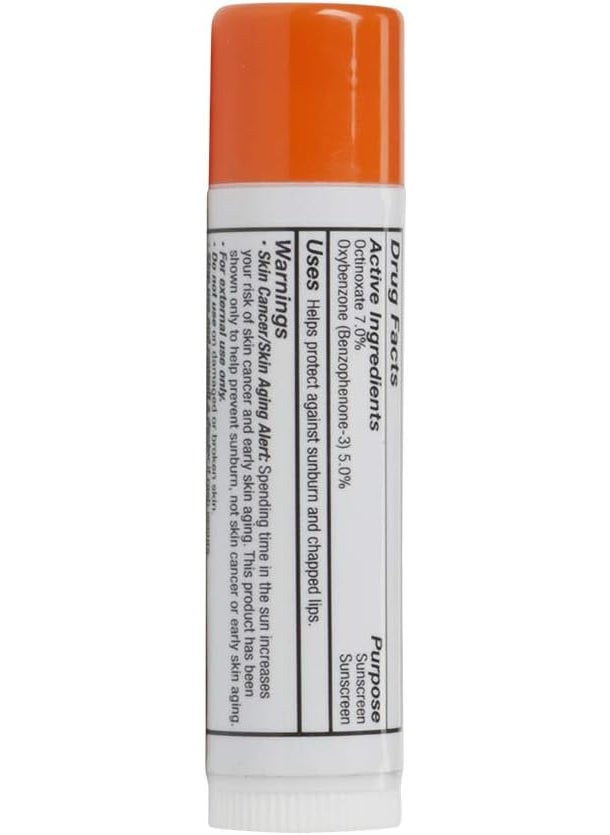 Quantum Quantum Health Super Lysine Coldstick Tangerine Flavored  Soothes Moisturizes Protects Lips Herbal Lip Balm Spf 21 5 Gm  - Image 3