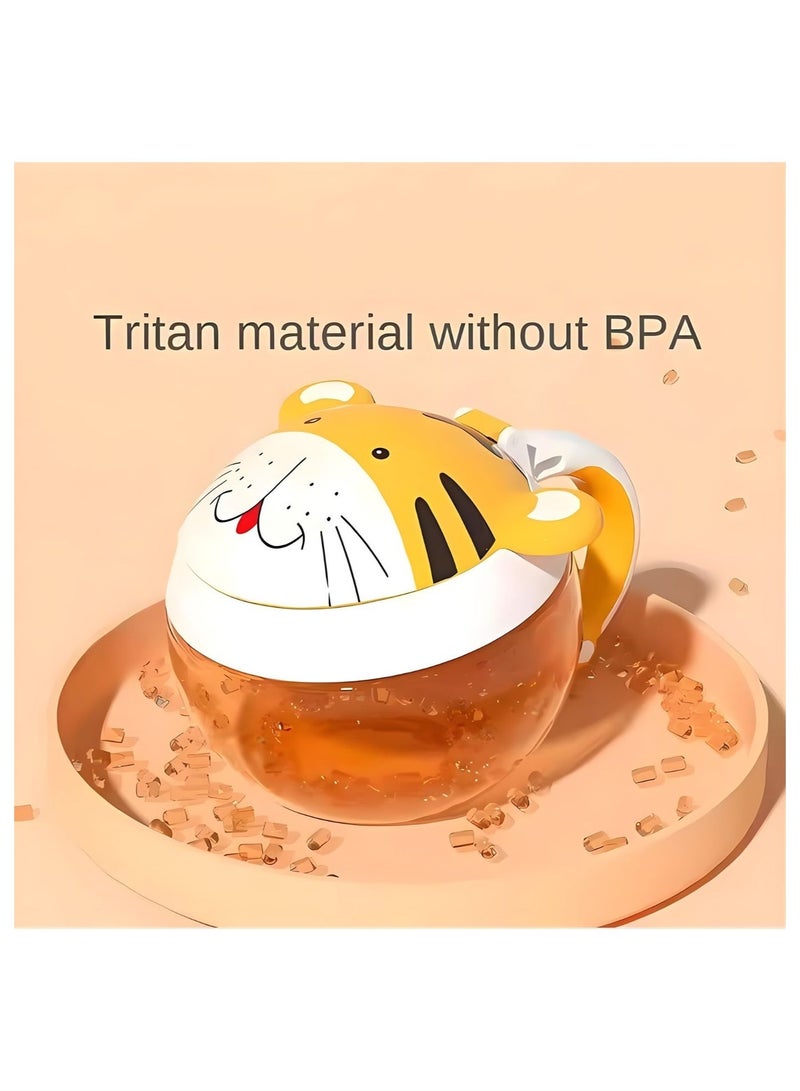 Animal-Themed Toddler Snack Cup with Handle – Fun, Safe & Spill-Proof Snack Container for Kids - Image 3